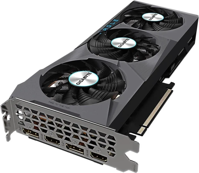 Alt view image 2 of 5 - GIGABYTE GeForce RTX 4070 EAGLE V2 12G Graphics Card, 3x WINDFORCE Fans, 12GB 192-bit GDDR6X, GV-N4070EAGLEV2-12GD Video Card