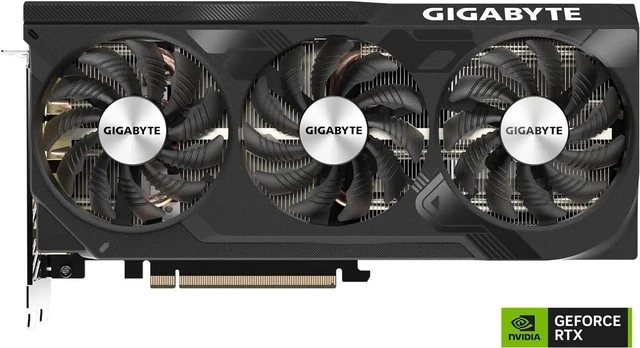 Alt view image 7 of 7 - GIGABYTE GeForce RTX 4070 SUPER WINDFORCE 12G Graphics Card, 3x WINDFORCE Fans, 12GB 192-bit GDDR6X, GV-N407SWF3-12GD Video Card