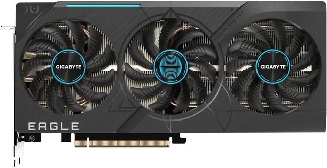 Main image of GIGABYTE GeForce RTX 4070 SUPER EAGLE 12G Graphics Card, 3x WINDFORCE Fans, 12GB 192-bit GDDR6X, GV-N407SEAGLE-12GD Video Card