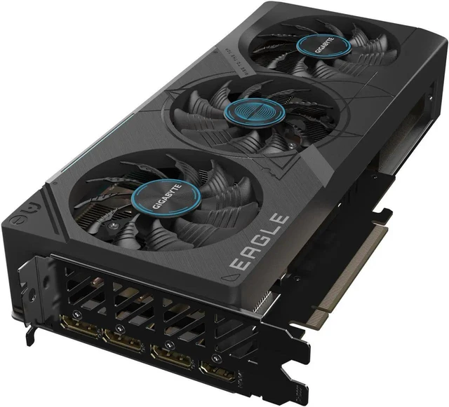Alt view image 5 of 7 - GIGABYTE GeForce RTX 4070 SUPER EAGLE 12G Graphics Card, 3x WINDFORCE Fans, 12GB 192-bit GDDR6X, GV-N407SEAGLE-12GD Video Card