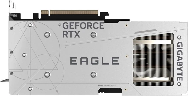 Alt view image 3 of 7 - GIGABYTE GeForce RTX 4070 SUPER EAGLE ICE 12G Graphics Card, 3x WINDFORCE Fans, 12GB 192-bit GDDR6X, GV-N407SEAGLE ICE-12GD Video Card