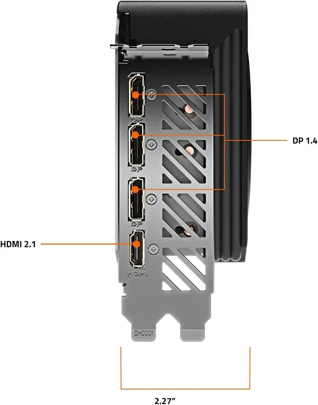 Alt view image 7 of 7 - GIGABYTE GeForce RTX 4070 SUPER GAMING 12G Graphics Card, 3x WINDFORCE Fans, 12GB 192-bit GDDR6X, GV-N407SGAMING-12GD Video Card