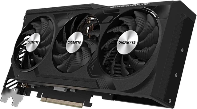 Alt view image 6 of 7 - GIGABYTE GeForce RTX 4070 Ti WINDFORCE 12G Graphics Card, 3x WINDFORCE Fans, 12GB 192-bit GDDR6X, GV-N407TWF3-12GD Video Card