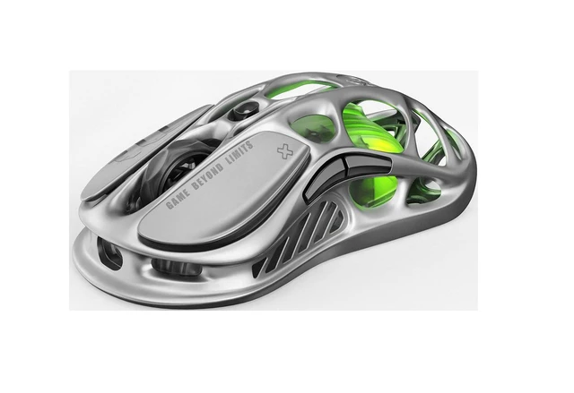 Alt view image 6 of 7 - GravaStar Mercury K1Pro+M1 Keyboard Mouse Bundle,Cyberpunk & Interstellar Silver Gift Box,75% HotSwappable Mechanical Keyboard,TriMode 2.4G/Bluetooth/USBC,PAW3395 26000DPI Lightweight Gaming Mouse