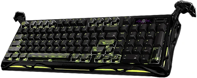 Alt view image 2 of 5 - GravaStar Mercury K98 Pro Phantom Black Mechanical Gaming Keyboard,98% Layout HotSwappable,TriMode 2.4G/Bluetooth 5.4/USBC,GasketTop DualStructure,1.65" TFT Display,8000Hz Polling Rate,Aluminum