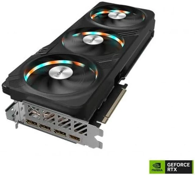 Alt view image 4 of 7 - GIGABYTE GeForce RTX 4070 Ti SUPER GAMING 16G Graphics Card, 3x WINDFORCE Fans, 16GB 256-bit GDDR6X, GV-N407TSGAMING-16GD Video Card