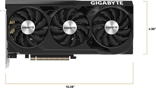 Alt view image 6 of 7 - GIGABYTE GeForce RTX 4070 Ti SUPER WINDFORCE 16G Graphics Card, 3x WINDFORCE Fans, 16GB 256-bit GDDR6X, GV-N407TSWF3-16GD Video Card