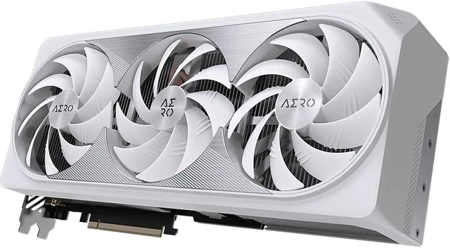 Alt view image 3 of 7 - GIGABYTE GeForce RTX 4080 SUPER AERO 16G Graphics Card, 3x WINDFORCE Fans, 16GB 256-bit GDDR6X, GV-N408SAERO-16GD Video Card
