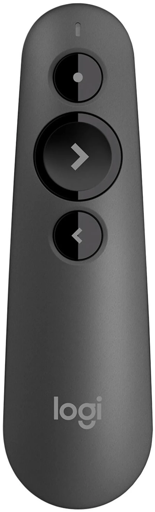 Main image of Logitech R500s Bluetooth Wireless Presenter, Broad Compatibility, 1 Laser, 640 to 660 nm (red), 2.4 GHz wireless, 20 meters , USB, for Windows/macOS /ChromeOS/Linux, black