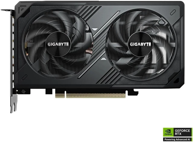 Alt view image 2 of 6 - GIGABYTE WINDFORCE GeForce RTX 5060 8GB GDDR7 PCI Express 5.0 x8 ATX Graphics Card GV-N5060WF2MAX-8GD