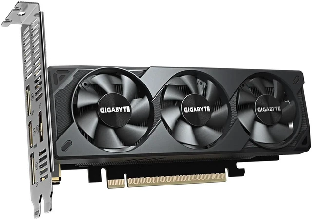 Alt view image 3 of 6 - GIGABYTE Low Profile GeForce RTX 5060 8GB GDDR7 PCI Express 5.0 Low Profile Graphics Card GV-N5060-8GL