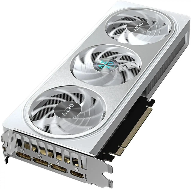 Alt view image 3 of 5 - GIGABYTE AERO GeForce RTX 5060 Ti 8GB GDDR7 PCI Express 5.0 x8 ATX Graphics Card GV-N506TAERO-8GD