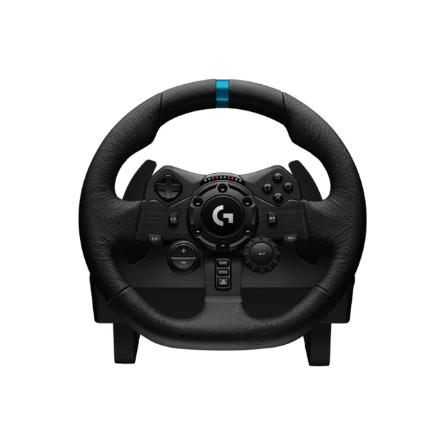 Alt view image 3 of 7 - Logitech G923 TRUEFORCE Sim gaming Racing Wheel with Pedals,for Xbox Series S|X, Xbox One & PC, PLAYSTATION 5 , PLAYSTATION 4, BLACK