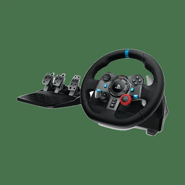 Alt view image 4 of 7 - Logitech G29 Driving Force Racing gaming Wheel for PS5, PS4 and PC, PlayStation and PC, for Windows,USB,PlayStation, with Pedals, realistic driving experience, black