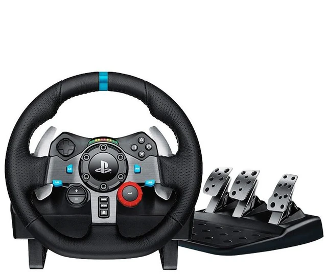 Main image of Logitech G29 Driving Force Racing gaming Wheel for PS5, PS4 and PC, PlayStation and PC, for Windows,USB,PlayStation, with Pedals, realistic driving experience, black