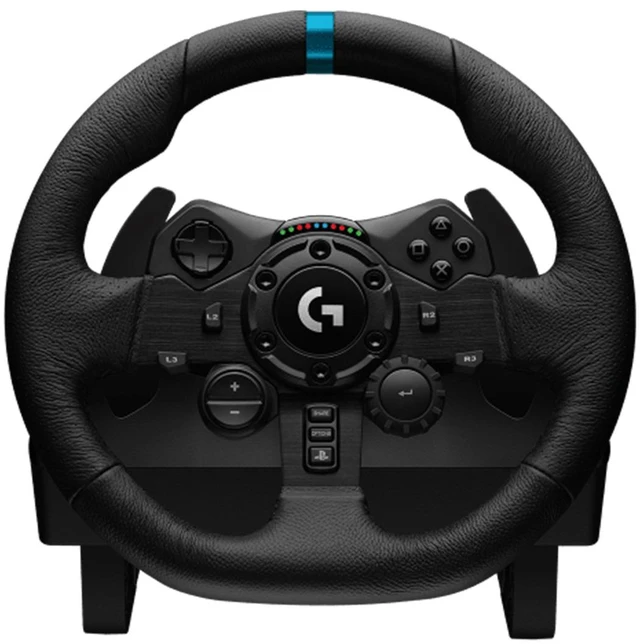 Alt view image 3 of 7 - Logitech G923 TRUEFORCE Sim gaming Racing Wheel with Pedals,for Xbox Series S|X, Xbox One & PC, PLAYSTATION 5 , PLAYSTATION 4, BLACK