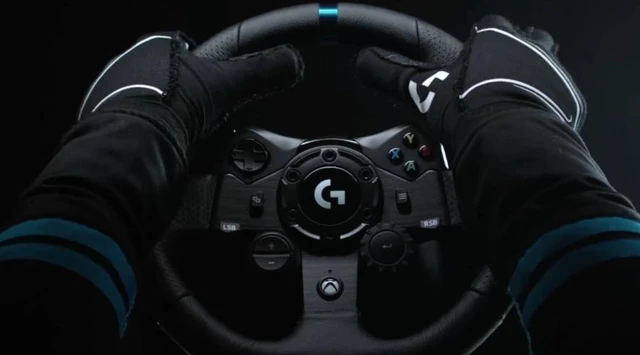 Alt view image 7 of 7 - Logitech G923 TRUEFORCE Sim gaming Racing Wheel with Pedals,for Xbox Series S|X, Xbox One & PC, PLAYSTATION 5 , PLAYSTATION 4, BLACK