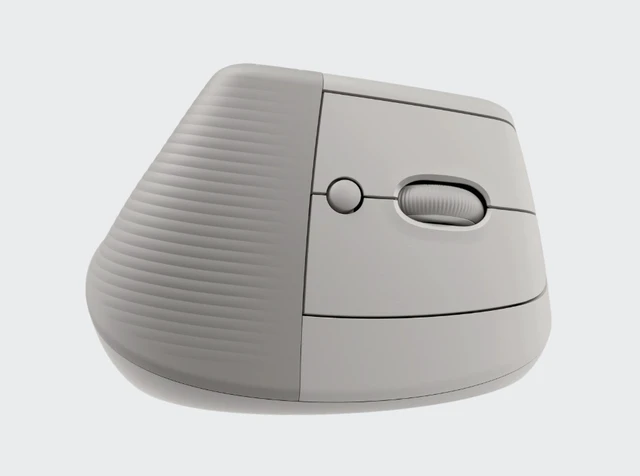 Alt view image 4 of 7 - Logitech LIFT VERTICAL Wireless Bluetooth Mouse , Ergonomic Vertical Mouse Silent Office Mouse, Vertical Small to Medium Hand Lift,4000dpi, 4buttons, for window/macOS/iPadOS/ChromeOS /Linux, sand