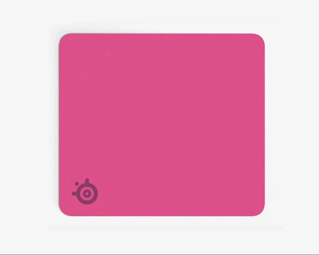 Alt view image 3 of 5 - SteelSeries QcK Heavy Large Gaming Mouse Pad, 17.72x15.75x 0.16", MicroWoven Cloth Surface, ExtraThick NonSlip Rubber Base, Optimized for Low & High DPI Tracking, Washable Esports Mousepad, Magenta