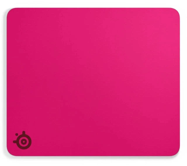 Main image of SteelSeries QcK Heavy Large Gaming Mouse Pad, 17.72x15.75x 0.16", MicroWoven Cloth Surface, ExtraThick NonSlip Rubber Base, Optimized for Low & High DPI Tracking, Washable Esports Mousepad, Magenta