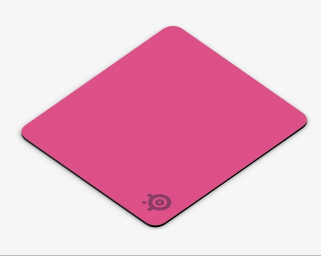 Alt view image 2 of 5 - SteelSeries QcK Heavy Large Gaming Mouse Pad, 17.72x15.75x 0.16", MicroWoven Cloth Surface, ExtraThick NonSlip Rubber Base, Optimized for Low & High DPI Tracking, Washable Esports Mousepad, Magenta