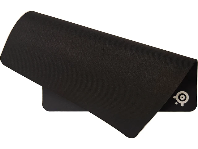Alt view image 4 of 7 - SteelSeries QcK Heavy Large Gaming Mouse Pad, 17.72" x 15.75" x 0.16", MicroWoven Cloth Surface, ExtraThick NonSlip Rubber Base, Optimized for Low & High DPI Tracking, Washable Esports Mousepad, Black