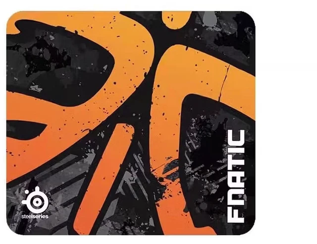 Main image of SteelSeries QcK Heavy Large Gaming Mouse Pad, 17.72x15.75×0.16",MicroWoven Cloth Surface, ExtraThick NonSlip Rubber Base, Optimized for Low & High DPI Tracking, Washable Esports Mousepad, Orange-black