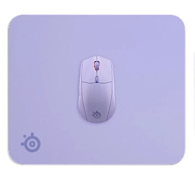 Alt view image 2 of 3 - SteelSeries QcK Heavy Gaming Mouse Pad, Purple Large Size, 17.72x15.75x0.16", Non-Stitched Edge, Cloth Surface, Optimized For Gaming Sensors