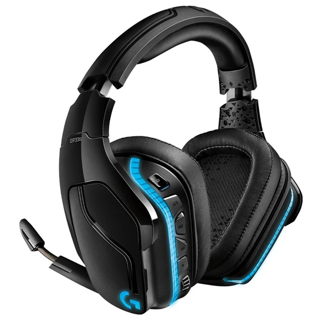 Main image of Logitech G933S Artemis Spectrum Wireless Gaming Headset, RGB 7.1 Dolby and DTS:X HeadphoneX Surround Sound Gaming Headset - PC, PS4, Xbox One, Switch, and Mobile Compatible - Advanced Audio Black