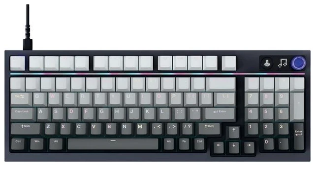 Alt view image 2 of 5 - Logitech G316 X Cloud Travel Gaming Keyboard Gift Box, 8K Custom Mechanical wired Gaming Keyboard, 98 Hot Swappable Gasket Mount, G316 X(Cloud Travel Gift Set)