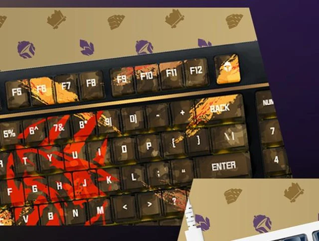 Alt view image 4 of 4 - Logitech G316 X Iron Claw Armed Gaming Keyboard Gift Box, 8K Custom Mechanical wired Gaming Keyboard, 98 Hot Swappable Gasket Mount, G316 X (Iron Claw Armed Gift Set)
