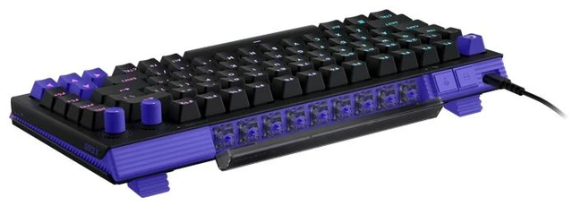 Alt view image 3 of 7 - Logitech G512 X 75 DUAL SWAP Gaming Keyboard, Hot-Swappable TMR Analog / Mechanical , 8K Polling Rate, Custom Actuation 0.1 - 4.0 mm, RAPID TRIGGER, RGB, Wired, PC Mac, black Tactile (Brown Switch)