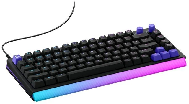 Alt view image 6 of 7 - Logitech G512 X 75 DUAL SWAP Gaming Keyboard, Hot-Swappable TMR Analog / Mechanical , 8K Polling Rate, Custom Actuation 0.1 - 4.0 mm, RAPID TRIGGER, RGB, Wired, PC Mac, black Tactile (Brown Switch)
