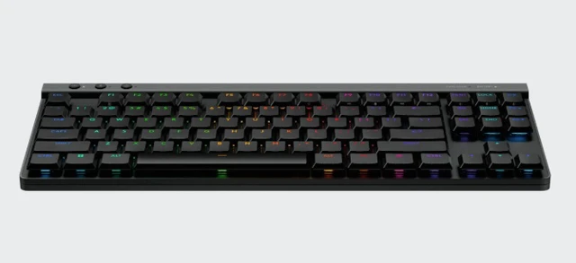 Alt view image 2 of 7 - Logitech G515 LIGHTSPEED TKL Low Profile Wireless Gaming Keyboard, GL Red Linear Switches, LIGHTSYNC RGB, Thin Tenkeyless Design, PBT Keycaps - Black(Red Switch)