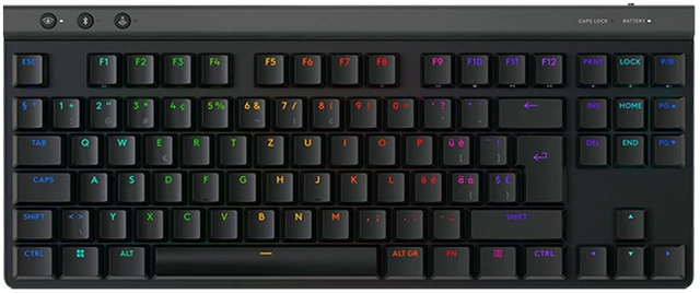 Main image of Logitech G515 LIGHTSPEED TKL Low Profile Wireless Gaming Keyboard, GL Red Linear Switches, LIGHTSYNC RGB, Thin Tenkeyless Design, PBT Keycaps - Black(Red Switch)