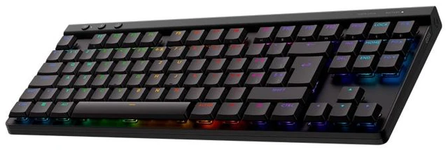 Alt view image 7 of 7 - Logitech G515 Lightspeed TKL Low Profile Wireless Gaming Keyboard, LIGHTSYNC RGB, Thin Tenkeyless Design, Double-Shot PBT Keycaps, Tactile (Brown) Mechanical Switches - Black, 920-012566