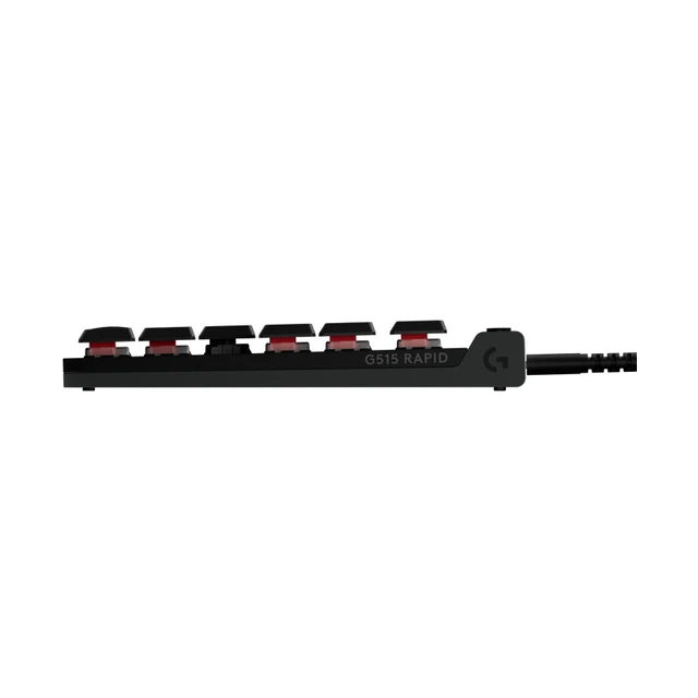 Alt view image 7 of 7 - Logitech G515 Rapid TKL Low-Profile Wired Gaming Keyboard, Fully Customizable PC Gaming Keyboard with Analog Low-Profile Switches, Rapid Trigger, Ultra-Slim, for USB-A Port -black,920-013865