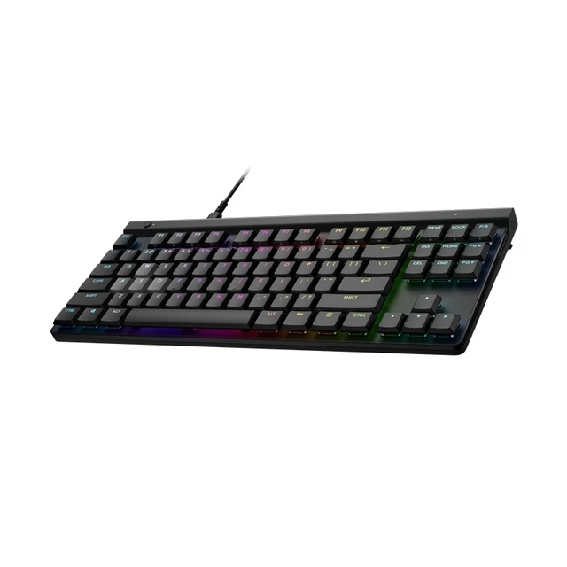 Alt view image 2 of 7 - Logitech G515 Rapid TKL Low-Profile Wired Gaming Keyboard, Fully Customizable PC Gaming Keyboard with Analog Low-Profile Switches, Rapid Trigger, Ultra-Slim, for USB-A Port -black,920-013865