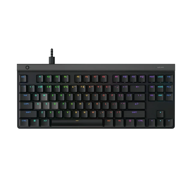 Alt view image 5 of 7 - Logitech G515 Rapid TKL Low-Profile Wired Gaming Keyboard, Fully Customizable PC Gaming Keyboard with Analog Low-Profile Switches, Rapid Trigger, Ultra-Slim, for USB-A Port -black,920-013865