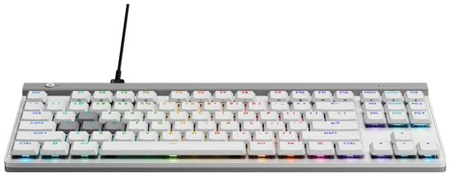 Alt view image 3 of 7 - Logitech G515 Rapid TKL Low-Profile Wired Gaming Keyboard, Fully Customizable PC Gaming Keyboard with Analog Low-Profile Switches, Rapid Trigger, Ultra-Slim, for USB-A Port -white,920-013878