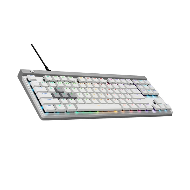 Alt view image 5 of 7 - Logitech G515 Rapid TKL Low-Profile Wired Gaming Keyboard, Fully Customizable PC Gaming Keyboard with Analog Low-Profile Switches, Rapid Trigger, Ultra-Slim, for USB-A Port -white,920-013878