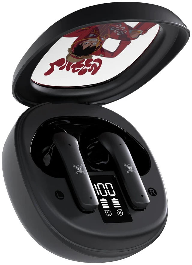 Main image of FANTECH One Piece Edition Luffy Gaming Bluetooth Headphones, FT20, Bluetooth 5.3 ANC Gaming Earphones, 13mm Driver, Transparency Mode, Up to 25H Playtime, USB-C Charging