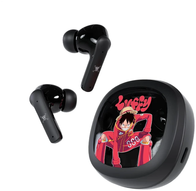 Alt view image 5 of 6 - FANTECH One Piece Edition Luffy Gaming Bluetooth Headphones, FT20, Bluetooth 5.3 ANC Gaming Earphones, 13mm Driver, Transparency Mode, Up to 25H Playtime, USB-C Charging