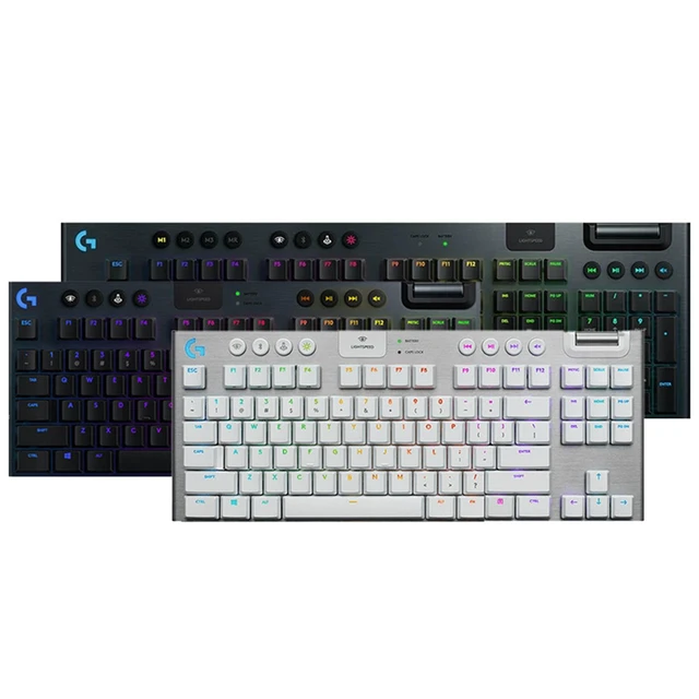 Alt view image 5 of 7 - Logitech G913 TKL Lightspeed Wireless Ultra-thin Mechanical Gaming Keyboard, GL-L RED Switch Low Profile Switch Options, Lightsync RGB, G Key Programmable (Linear)