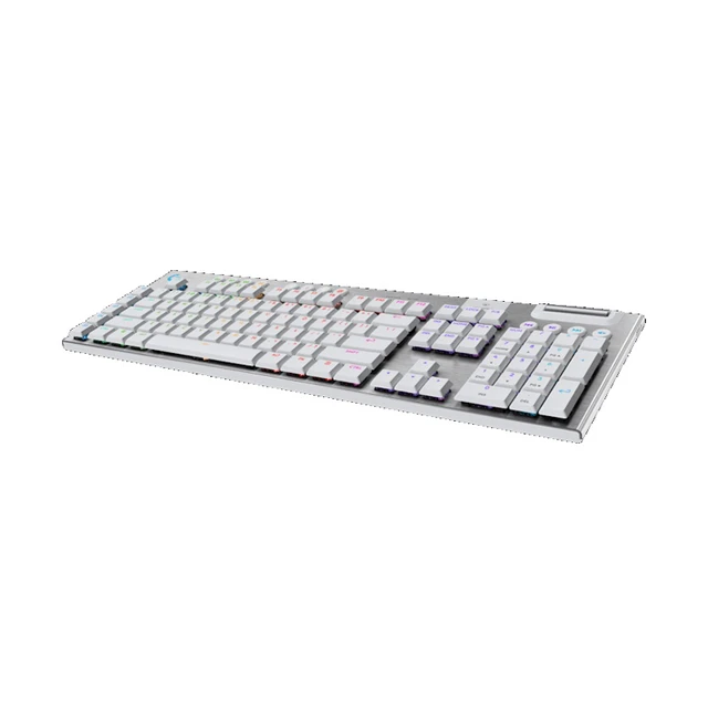 Alt view image 5 of 6 - Logitech G915 X LIGHTSPEED Low Profile Wireless Mechanical Gaming Keyboard - GL Brown Tactile Switches, RGB Backlighting - 920-012692, white