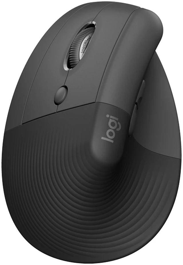 Main image of Logitech LIFT Left-Handed VERTICAL Wireless Bluetooth Mouse , for Left Hand, Ergonomic Vertical Mouse Silent Office Mouse, Vertical Small to Medium Hand Lift,4000dpi, 4buttons, black