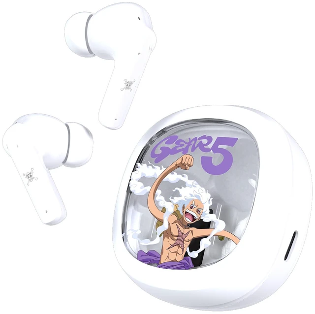 Main image of FANTECH One Piece Edition Luffy GEAR5 Gaming Bluetooth Headphones, FT20, Bluetooth 5.3 ANC Gaming Earphones, 13mm Driver, Transparency Mode, Up to 25H Playtime, USB-C Charging
