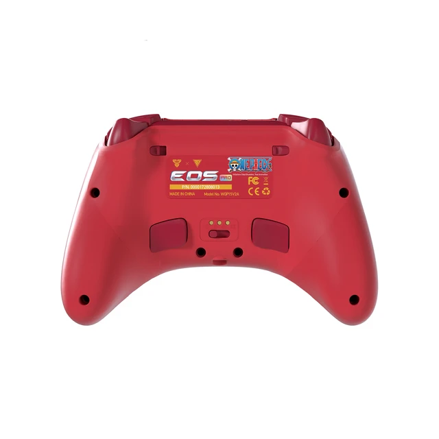 Alt view image 4 of 7 - FANTECH WGPI5V2A Luffy Gaming Controller, One Piece Edition, Wireless Tri-Mode (2.4G/Bluetooth 5.0/Wired),Hall Effect Trigger Buttons, Four-Level Vibration, 1000Hz Polling Rate, Red