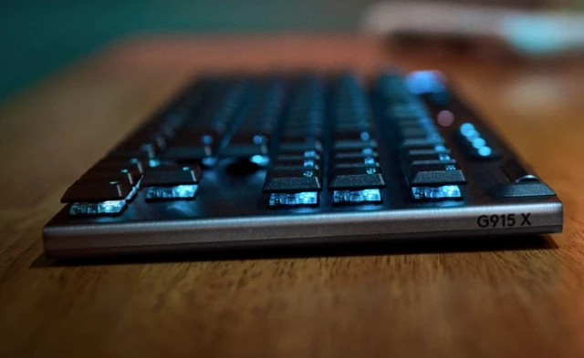 Alt view image 3 of 7 - Logitech G915 LIGHTSPEED TKL Wireless Mechanical Gaming Keyboard, - Low Profile GL Brown Tactile Switches, LIGHTSYNC RGB, Bluetooth Support - Black