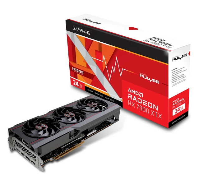 Alt view image 6 of 7 - SAPPHIRE Tech PULSE Radeon RX 7900 XTX 24GB GDDR6 PCI Express 4.0 x16 ATX Video Card